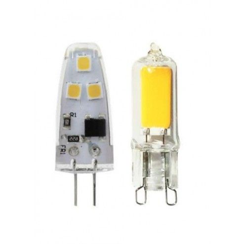 G4 and G9 LED bulbs